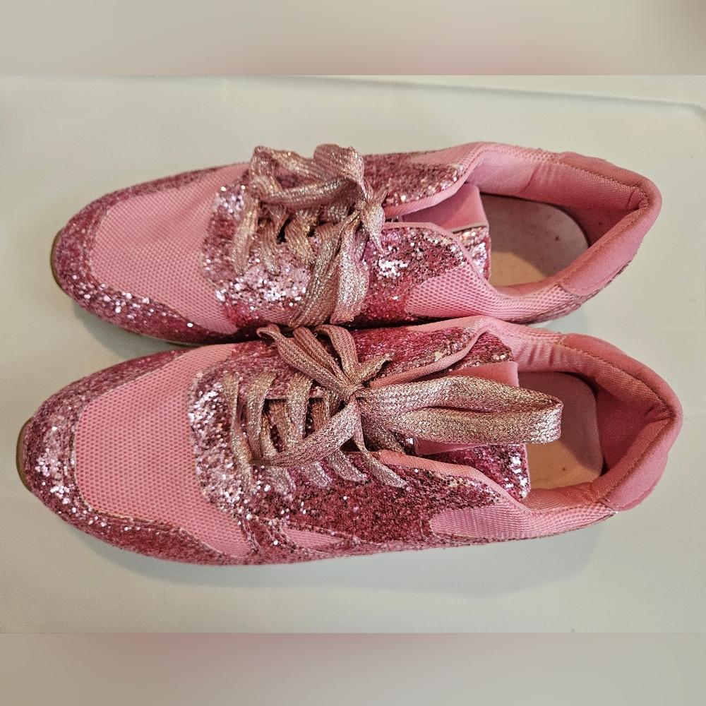 Pink Glitter Sneaker
